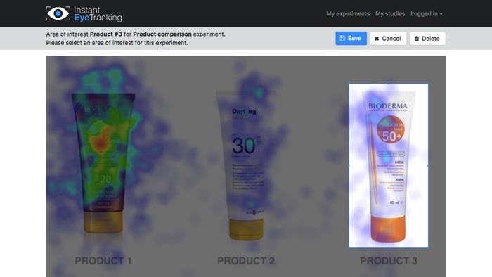 Package design comparison – AOI – Product #3